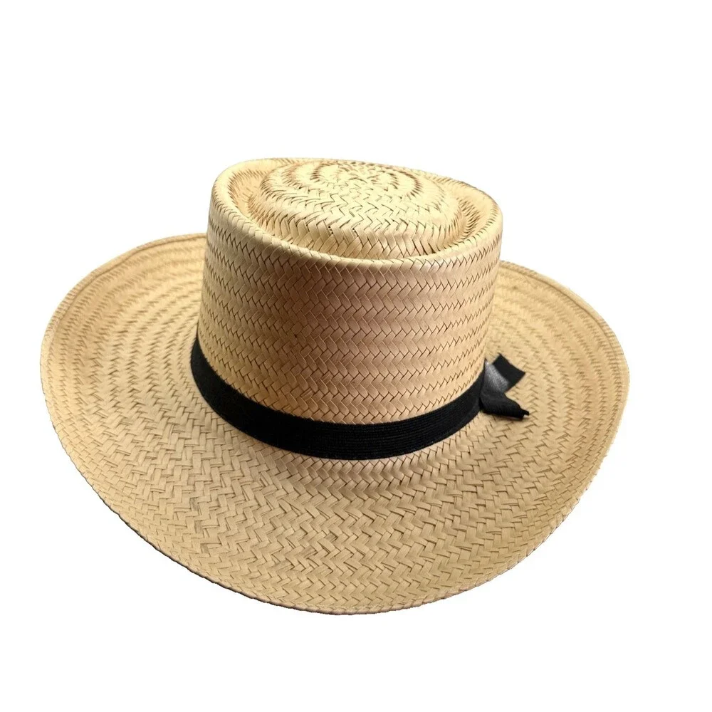 Vintage 1992 Western Gambler Hat Size 7 1/8 Never Worn Wide Brim Cowboy Hat